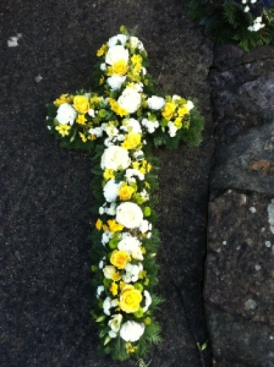 funeral cross - 3 foot family open styled cross £185 funeral cross - 3 foot family open styled cross £185