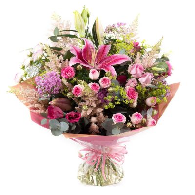 Out of this World - Looking for that ultimate gift that's out of this world!? Look no further. This fabulous hand-tied of the finest and freshest blooms is all you need to make a lasting impression...  Out of this World - Looking for that ultimate gift that's out of this world!? Look no further. This fabulous hand-tied of the finest and freshest blooms is all you need to make a lasting impression...