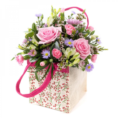 A Little Something - Show your affection with this mouth-watering mix of classical flowers delivered in a delightful gift bag or box.
 A Little Something - Show your affection with this mouth-watering mix of classical flowers delivered in a delightful gift bag or box.