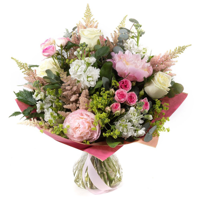 Clouds Above - This exquisite collection of high quality soft shaded blooms make the perfect gift for any occasion. (please note Peonies only included when in season)  Clouds Above - This exquisite collection of high quality soft shaded blooms make the perfect gift for any occasion. (please note Peonies only included when in season)